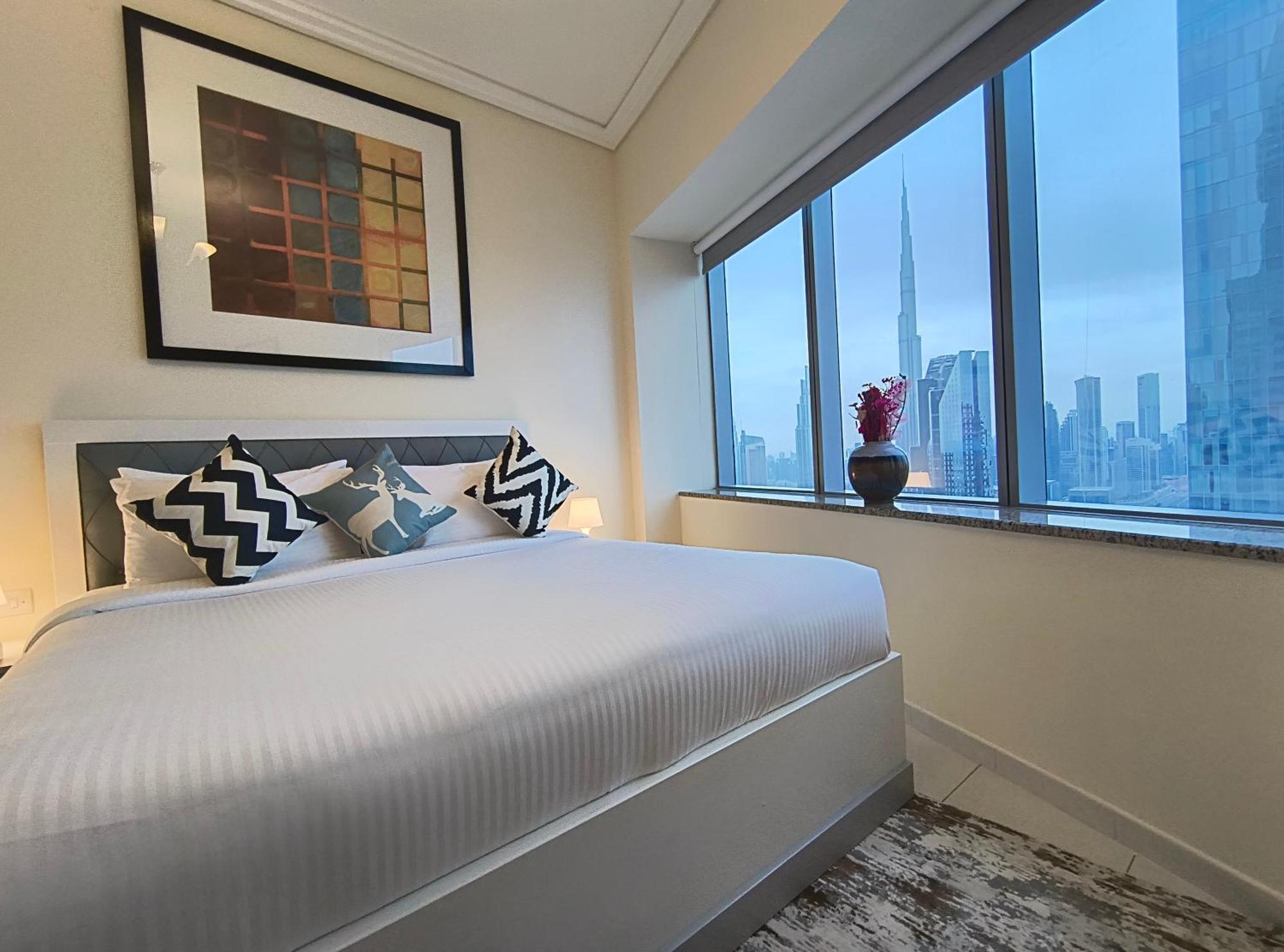 Trinity Holiday Homes - Sheikh Zayed Road Near To Financial Center Metro Station Dubai Buitenkant foto