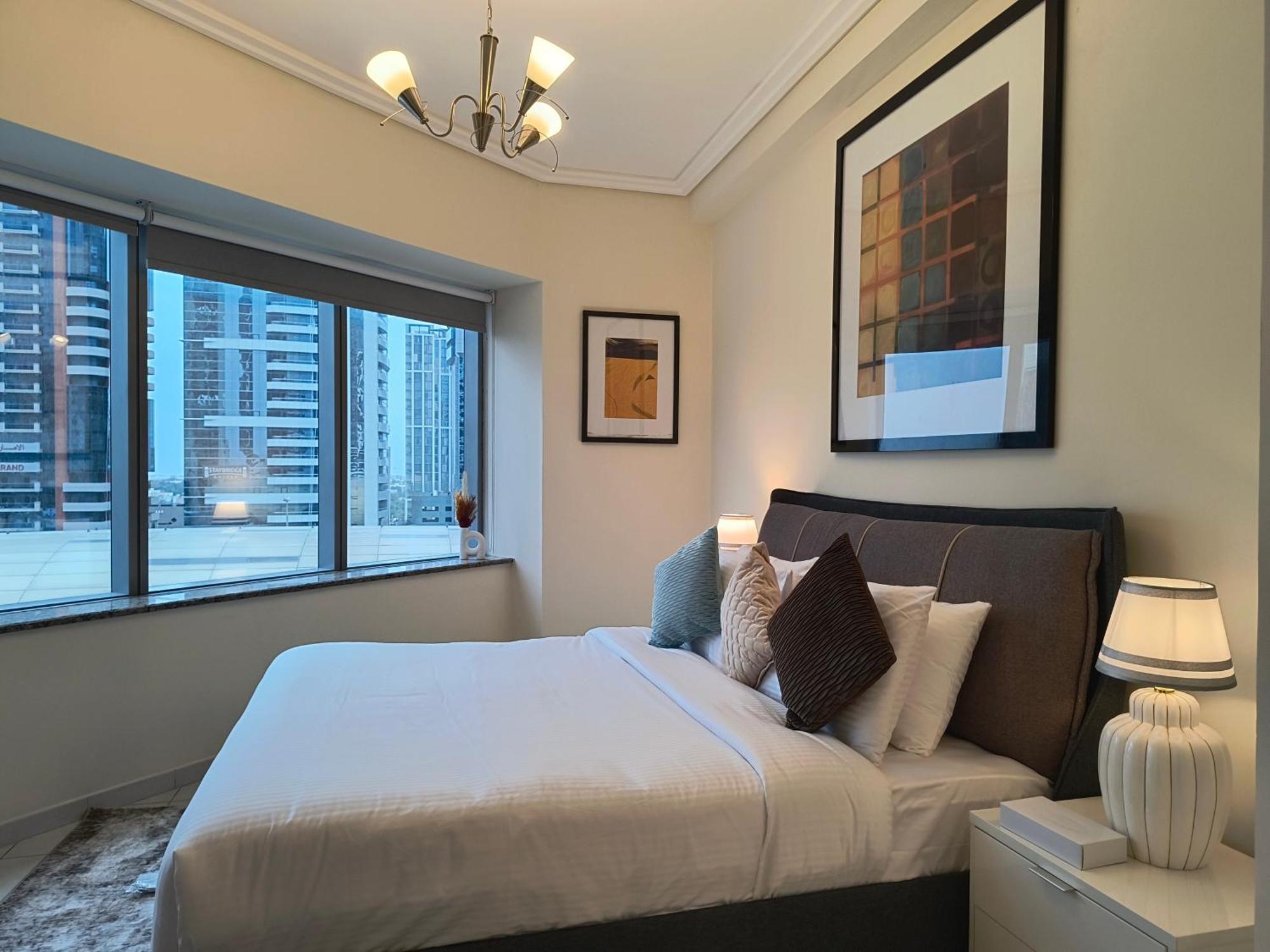Trinity Holiday Homes - Sheikh Zayed Road Near To Financial Center Metro Station Dubai Buitenkant foto